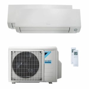 Condizionatore Daikin Perfera All Seasons Dual Split 12000 + 12000 BTU R32 Inverter WiFi A+++/A++ esterna 18.000 BTU