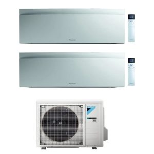 Condizionatore Daikin Dual Split Emura3 7000 + 9000 BTU R32 Inverter WiFi A+++/A++ esterna 14.000 BTU