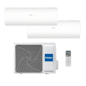 Condizionatore Dual Haier Pearl-PRE 7.000 + 7.000 BTU R32 Inverter WiFi A++/A+
