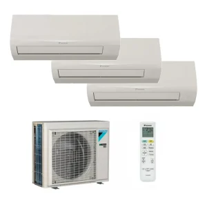 Condizionatore Daikin Sensira Trial Split 9000 + 9000 + 9000 BTU R32 Inverter WiFi A++/A+ esterna 18.000 BTU