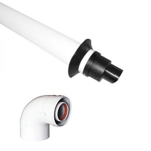 Kit fumi coassiale Ø60/100 per caldaie Baxi Duo-Tech