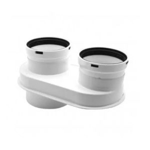 Kit fumi Coassiale - Sdoppiato Ø60/100 per scaldabagni Beretta Idrabagno