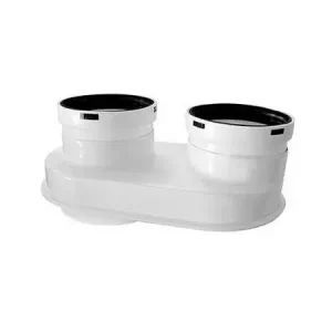 Kit fumi sdoppiato Ø80/80 per caldaie Baxi Duo-Tech